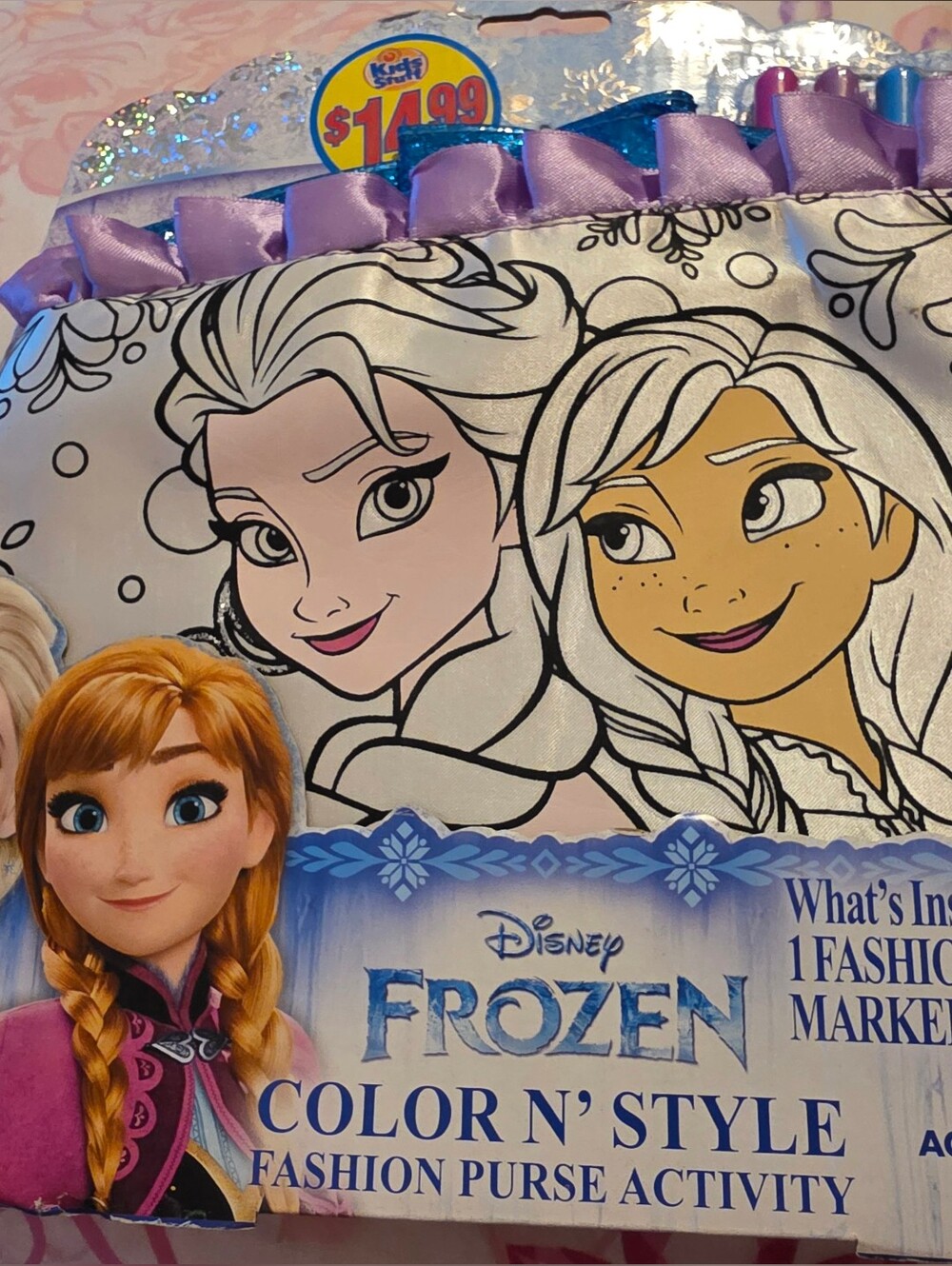 New Disney Color & Style Frozen Purse